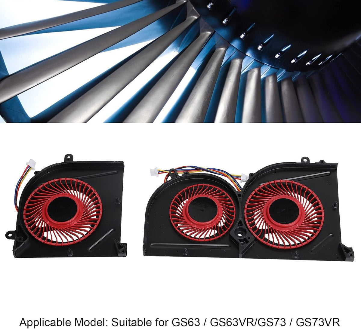 4pin CPU Cooling Fan Computer Case Air Cooler Z86859