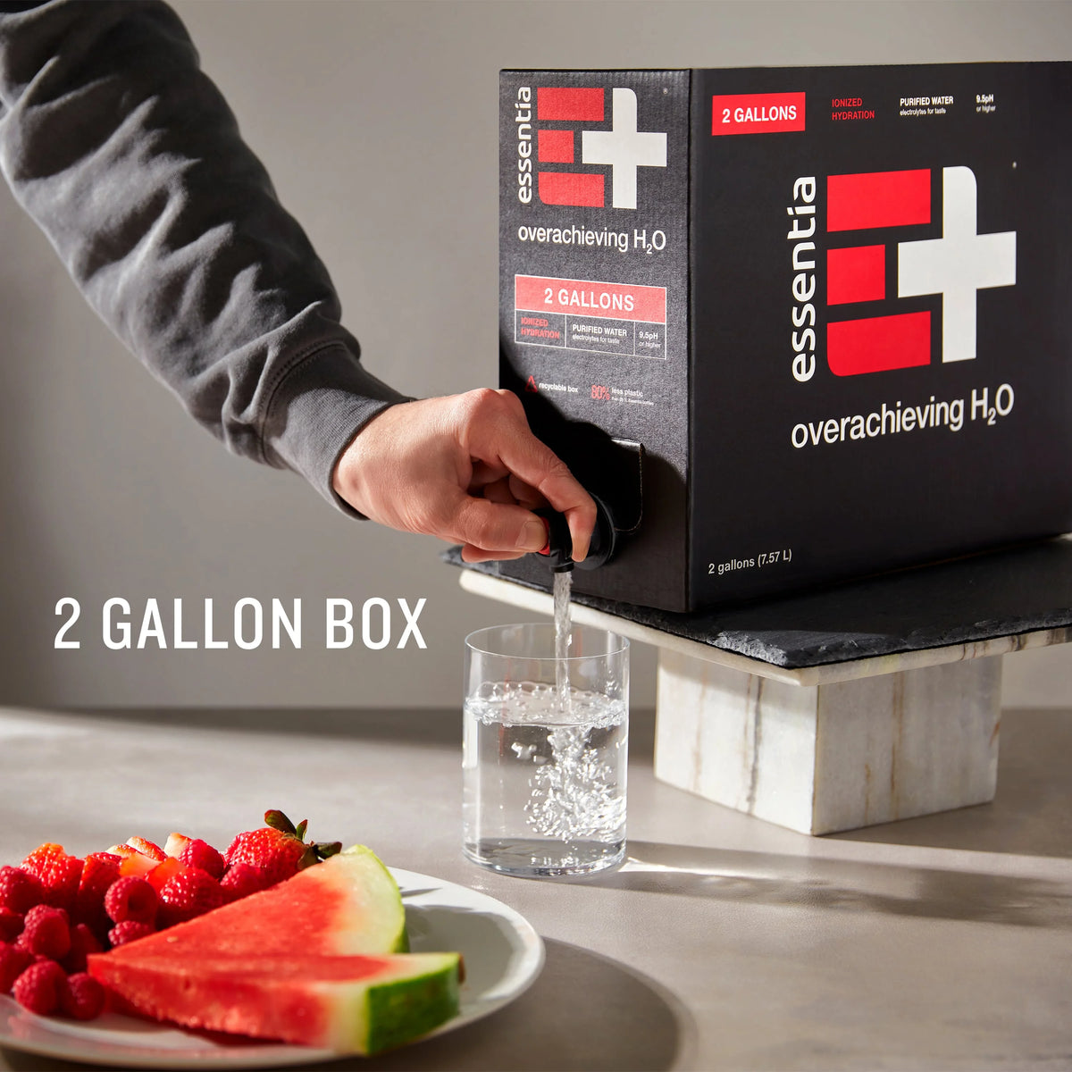 2 Gallon Box Ionized Alkaline Water J489258