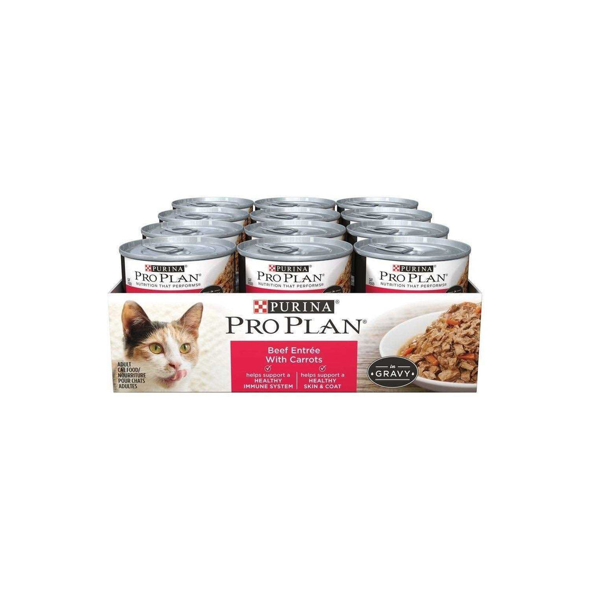 Beef & Carrots Entree in Gravy Canned Cat Food J976988