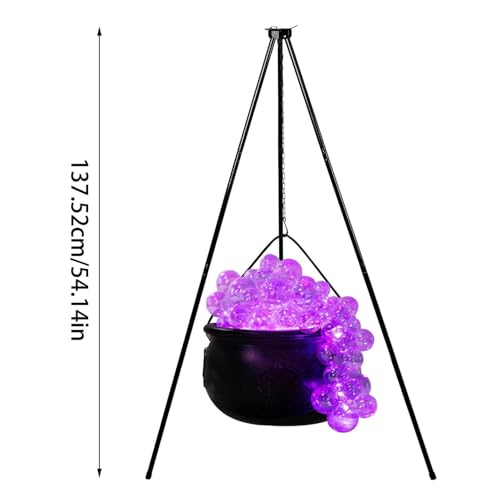 4.5FT Light-up Witch Cauldron on Tripod N4987