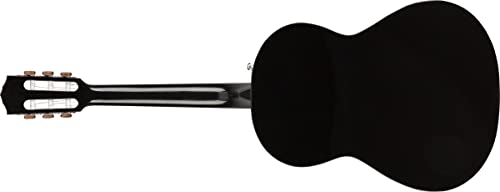 Black Nylon String Acoustic Guitar D438