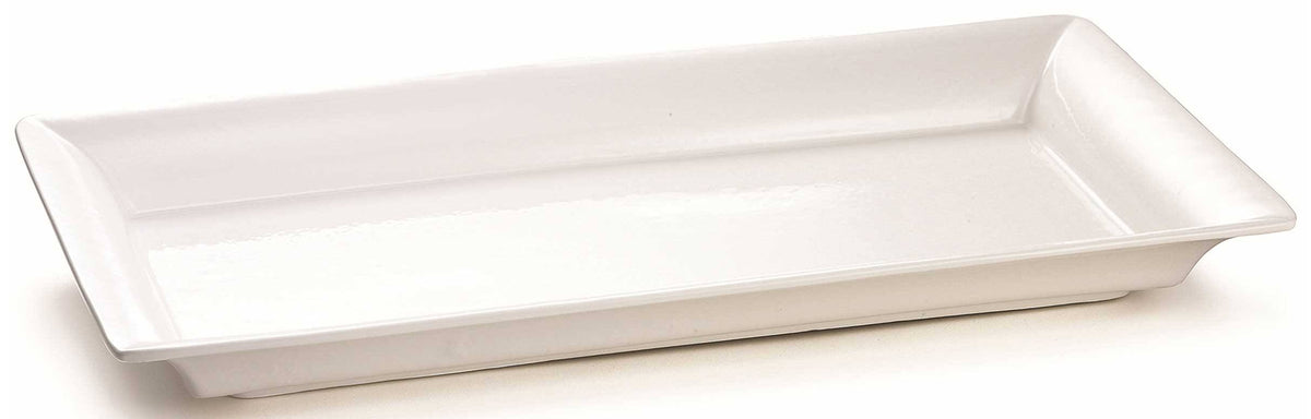 White Cast Aluminum Large Rectangle Platter M718394
