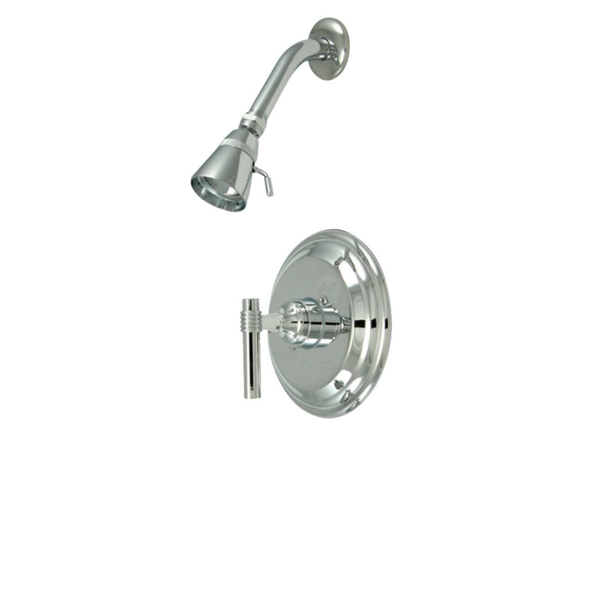 Polished Chrome Polished Brass Single Handle Shower Faucet Y66158