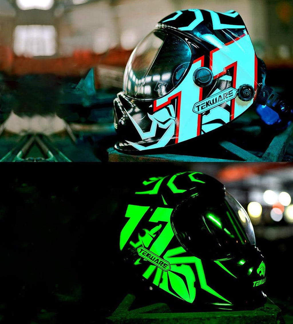 Welding Helmet Auto Darkening with 4 Arc Sensor Variable Shade V57793