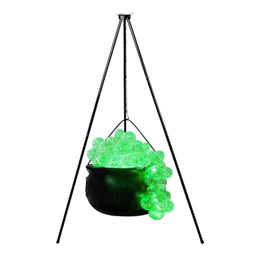 4.5FT Light-up Witch Cauldron on Tripod N4987