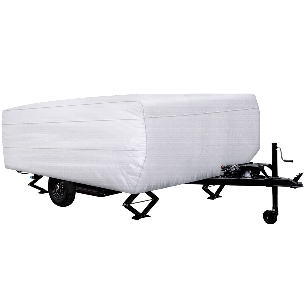 Silver Pop Up Camper Cover with Storage Bag Fits 16'-18' Q98854