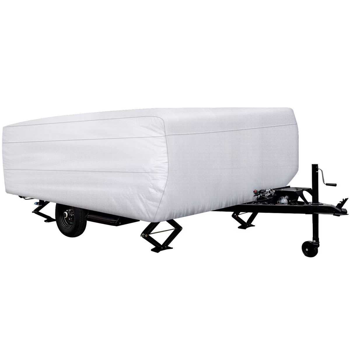 Silver Pop Up Camper Cover with Storage Bag Fits 16'-18' Q98854