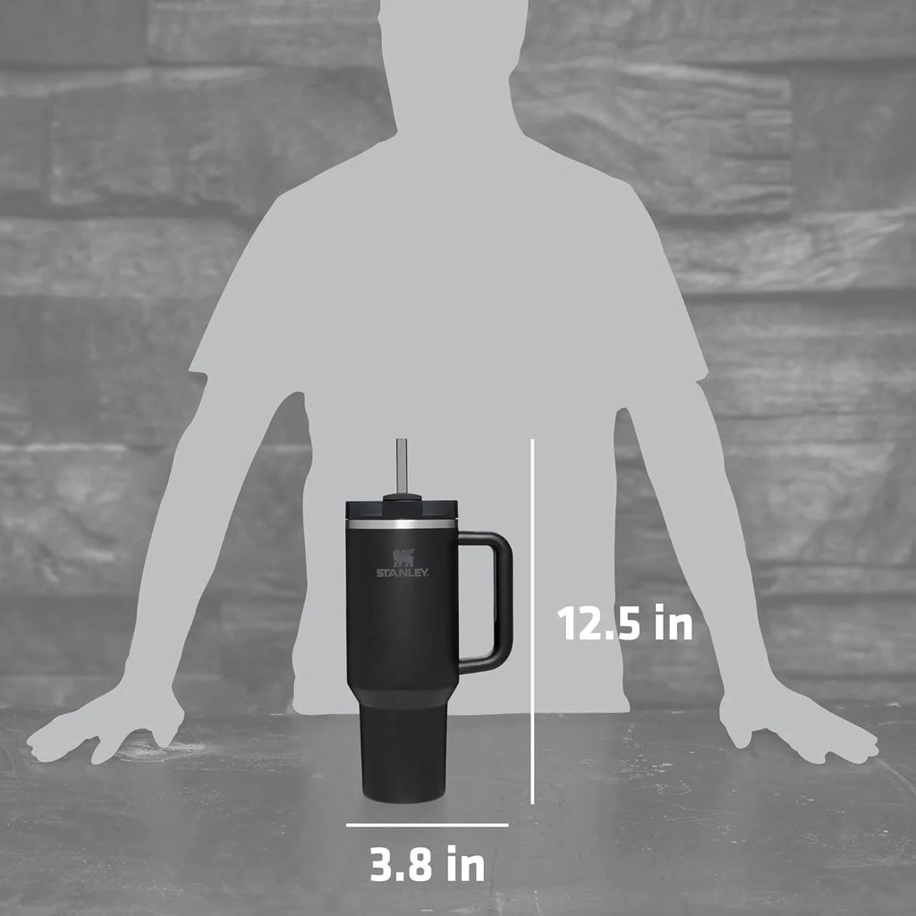 40oz Stainless Steel Vacuum Insulated Tumbler with Lid and Straw N657