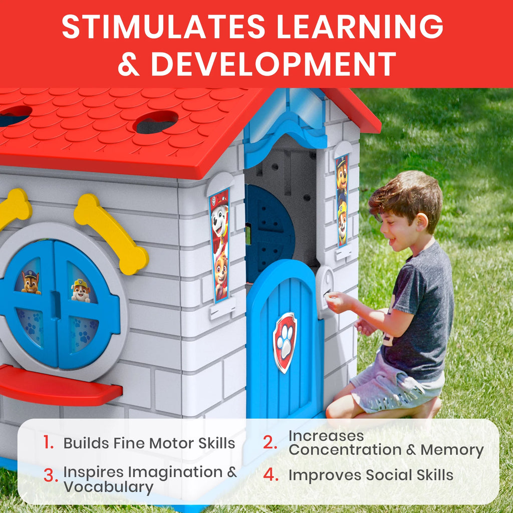 Plastic Indoor Outdoor Playhouse M694