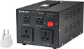 1000W Voltage Transformer Converter, 110-120 to 220-240 Volts, Pack of 2 V3231