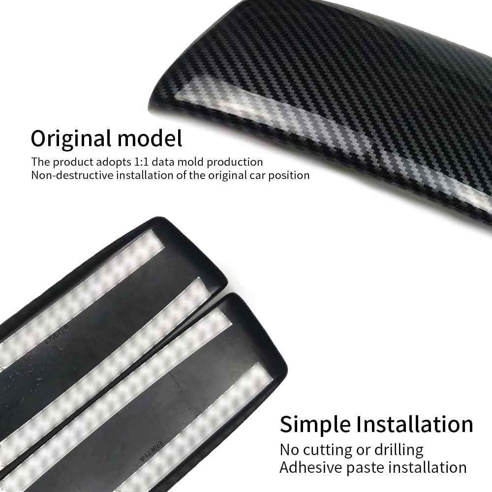 Carbon Fiber Color Car Center Armrest Box Cover B12650