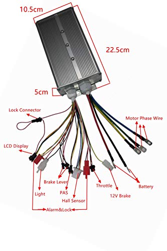 135mm dropouts e-Bike Kit 48V-72V 3000W H910983