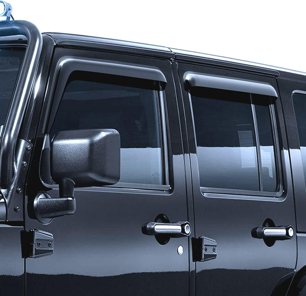 Dark Smoke Window Deflectors 4 pcs V55710