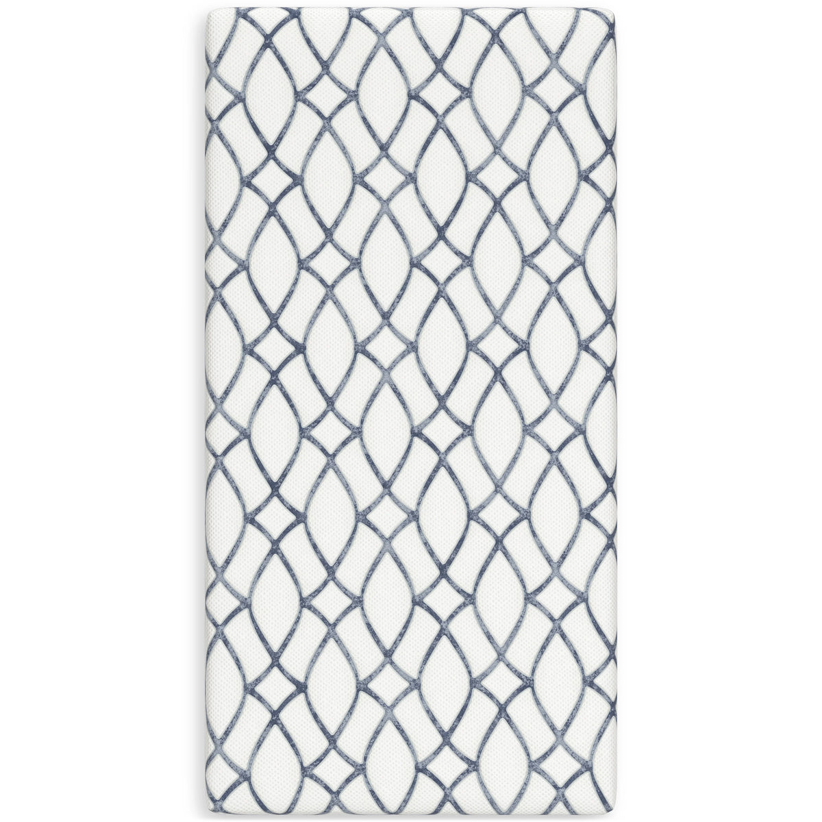 10 Inch Twin Mattress White/Blue Z596