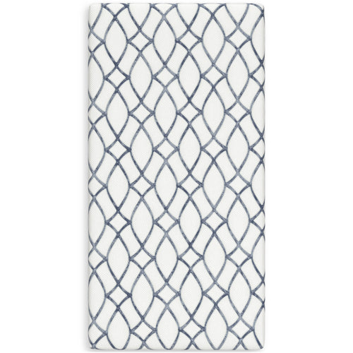 10 Inch Twin Mattress White/Blue Z596