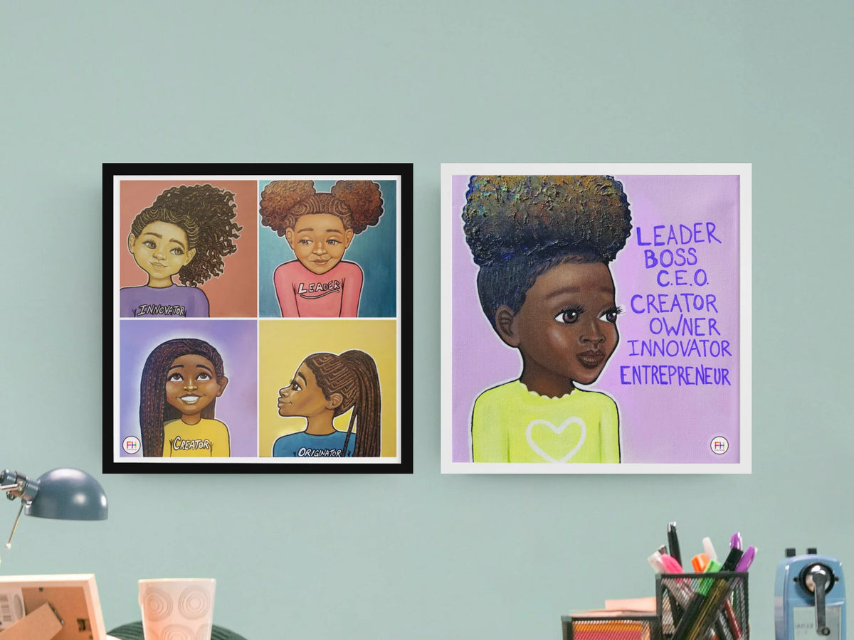 12x12 inch Kid's Room Unframed Wall Art Print D95200