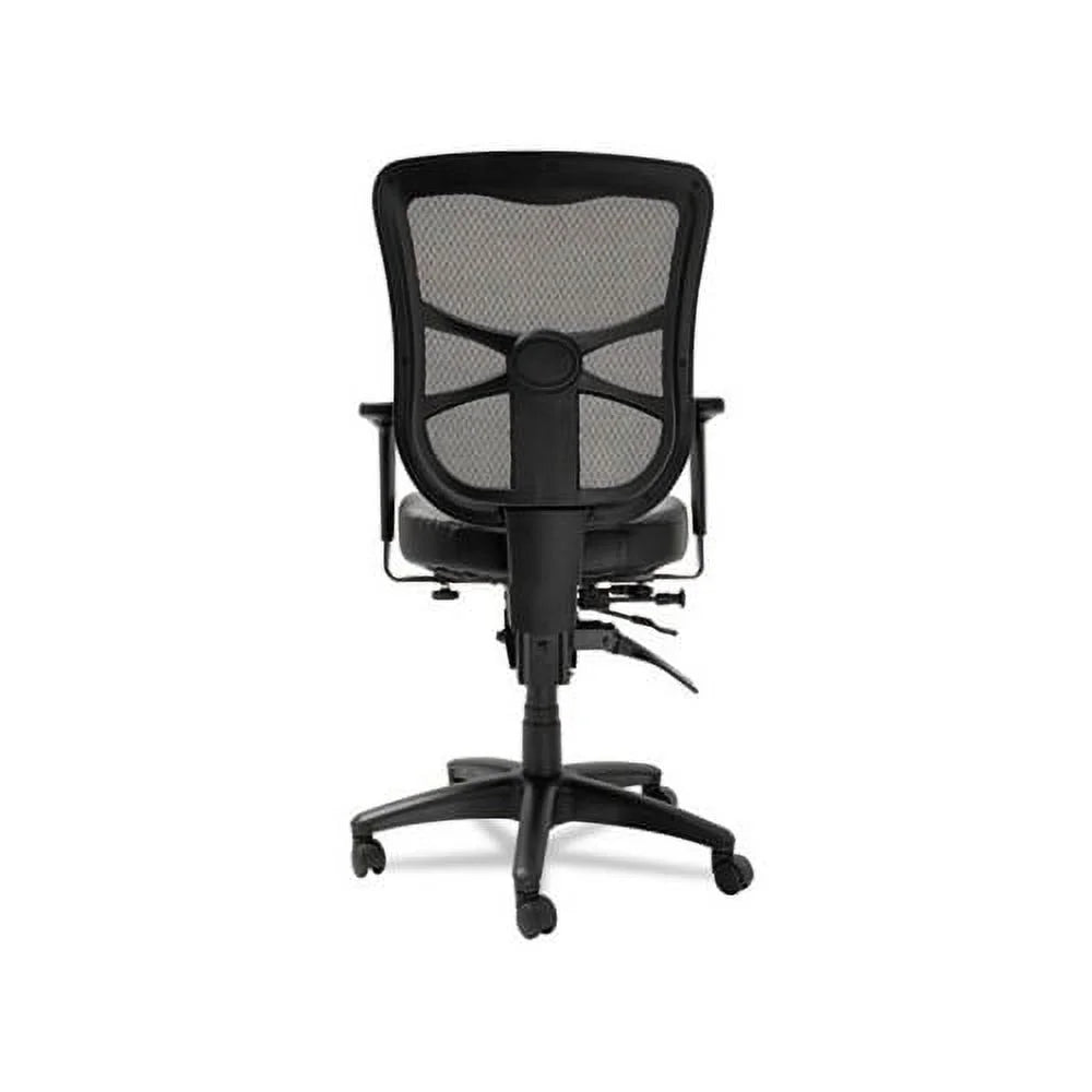 Black Mesh Mid-Back Multifunction Chair H497