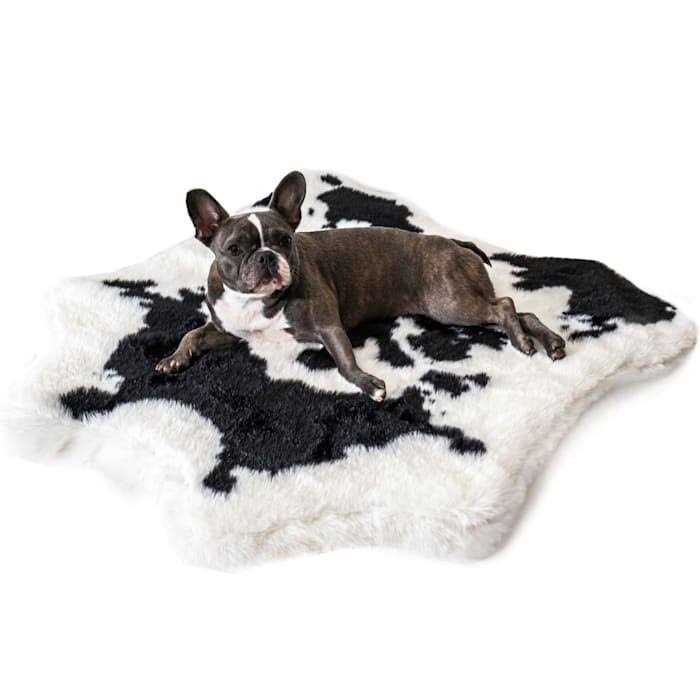 Animal Print Memory Foam Dog Bed O75933