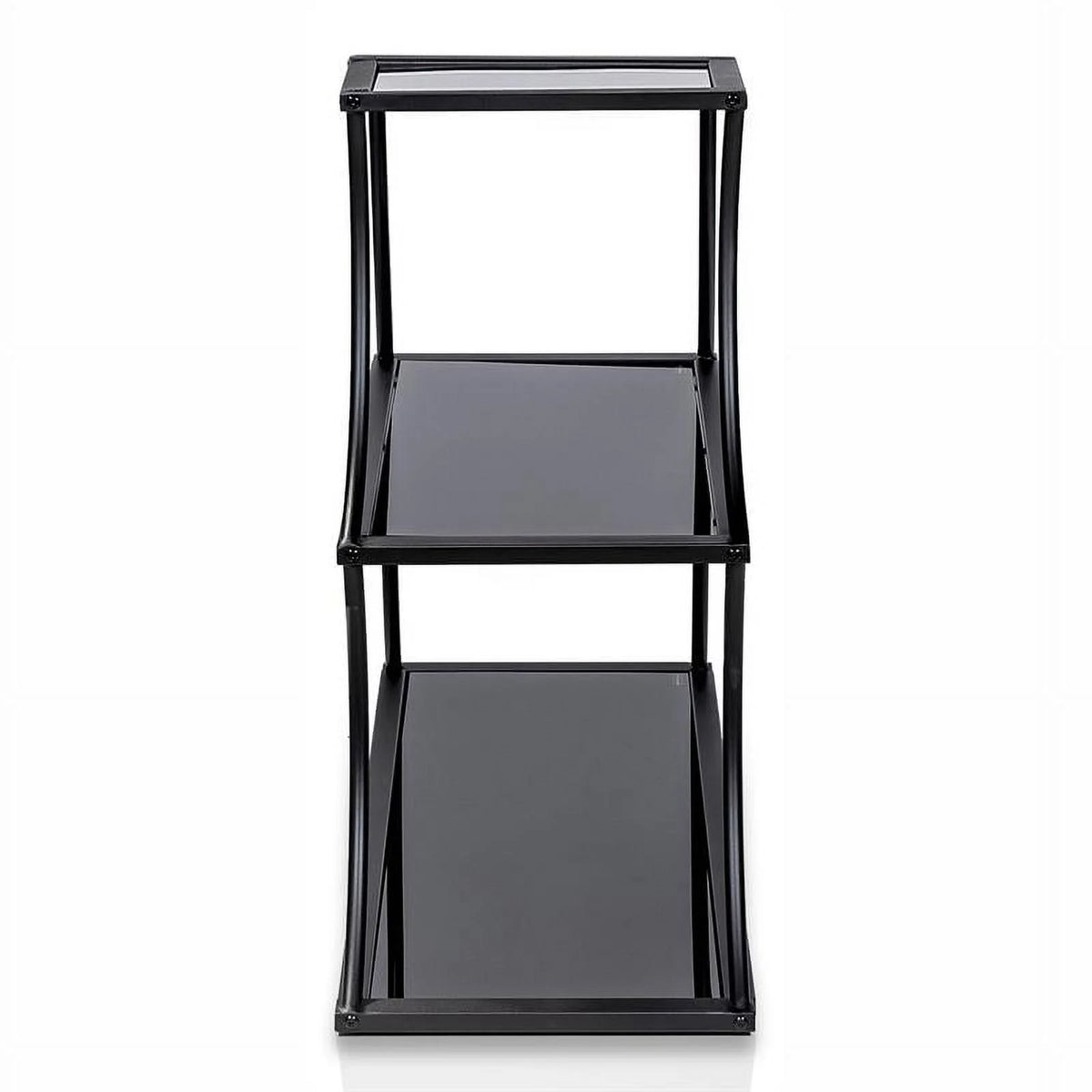 Industrial Metal 3-Shelf Bookcase Y488020