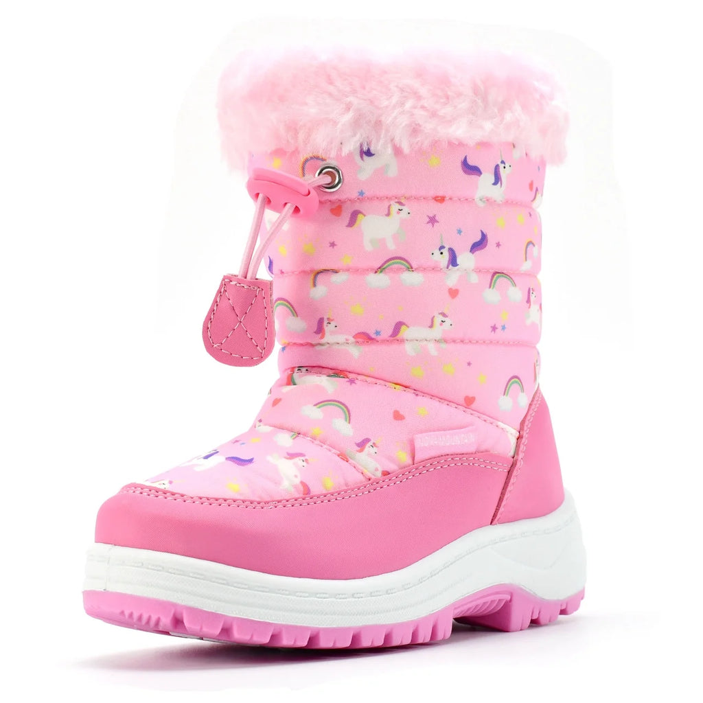 Little Kids Winter Snow Boots D5419