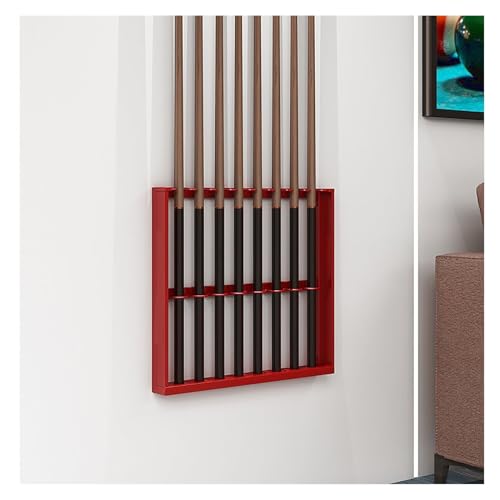 Wall Mount Metal Pool Cue Rack Q4374