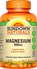 Magnesium 500 mg 6 Pack 180 Caplets C552