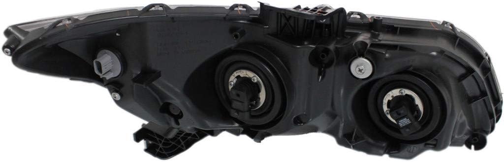Honda Civic Headlight Assembly 2013 2014 2015 Pair P5912