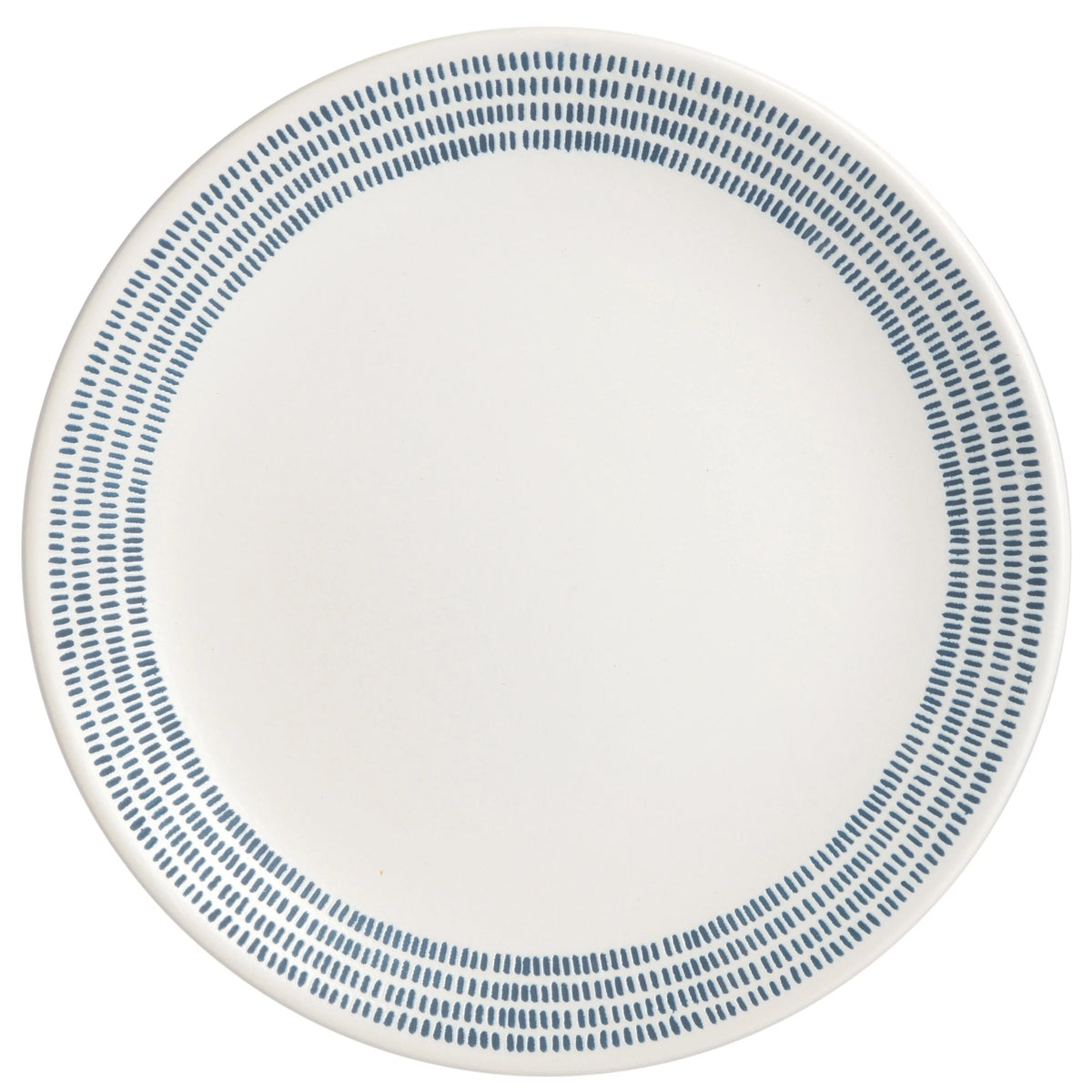 16-Piece White Stoneware Dinnerware Set Q8914