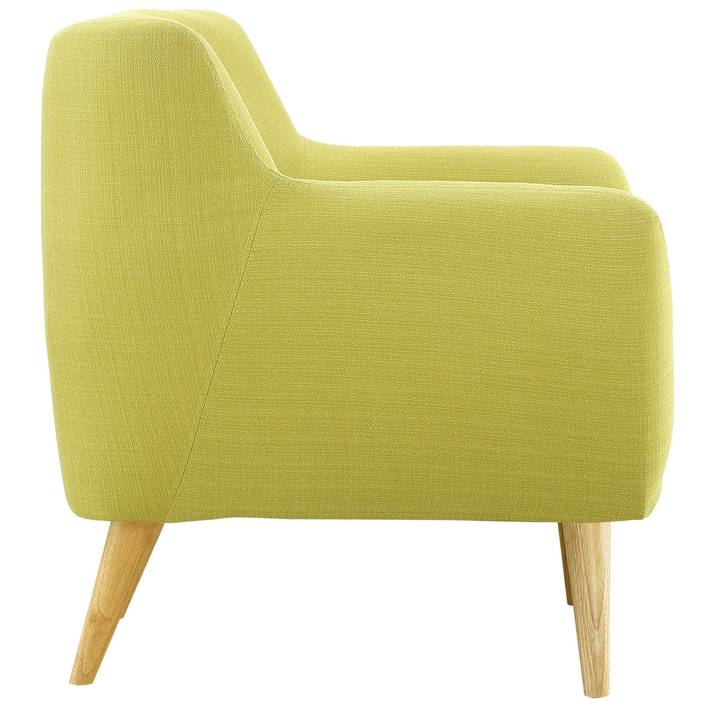 Wheatgrass Upholstered Fabric Armchair E9514