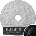 23 5/8x22OD x 3 7/8x22ID x 2 1/8x22P Hand-Painted Ceiling Medallion E6128