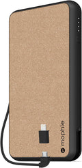 10,000mAh Qi Wireless Charging Powerstation with Built in Cables T4543