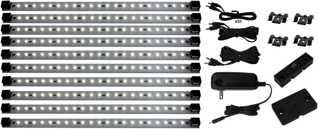 21 LED Under Cabinet Lighting Warm White D5004