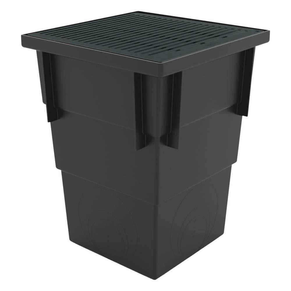13.5 in. W x 13.5 in. L x 17.75 in. H Black Catch Basin Kit G9585