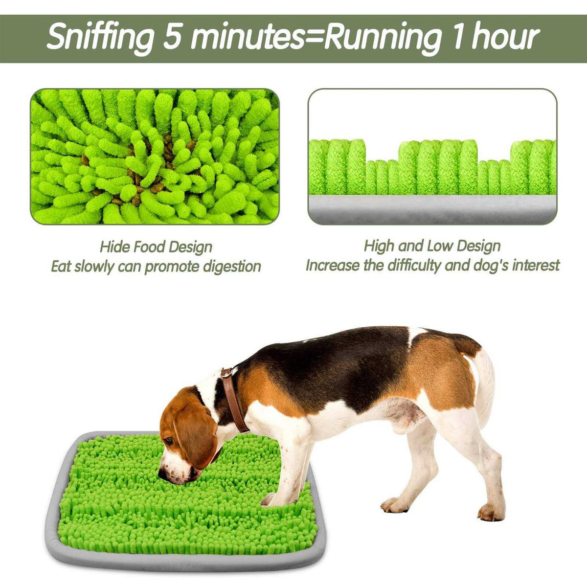 21x16Inch Snuffle Mat for Dogs K742336