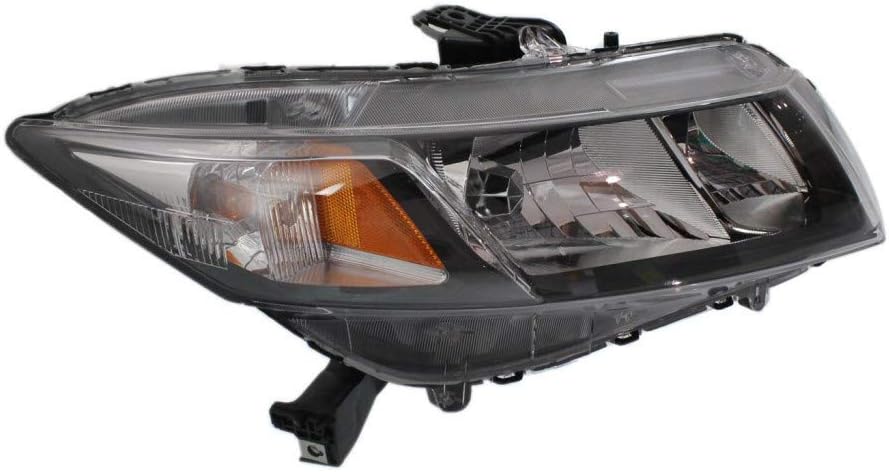 Honda Civic Headlight Assembly 2013 2014 2015 Pair P5912