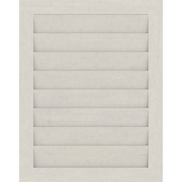 Primed Non-Functional Vertical Gable Vent U41279