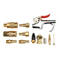 Brass Air Tool Accessory Kit, 12 Piece V364