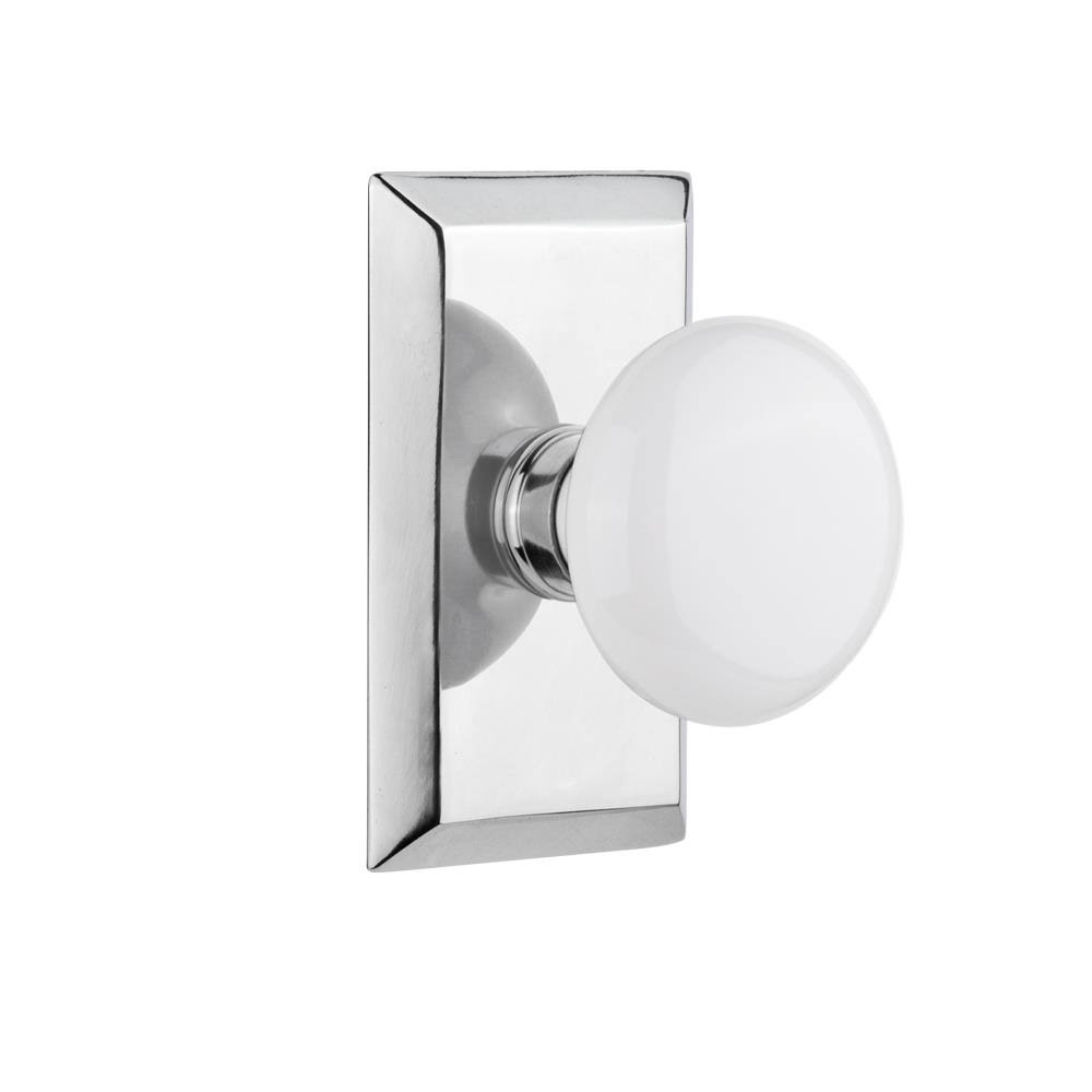 White Porcelain Door Knob V76720