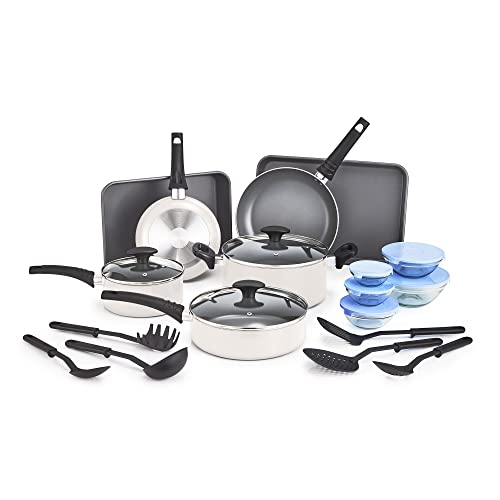 12 Piece Nonstick Black Cookware Set with Utensils F82570