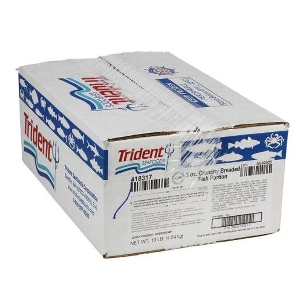 10 Pound 3 Ounce Whole Grain Breaded Pollock S505051