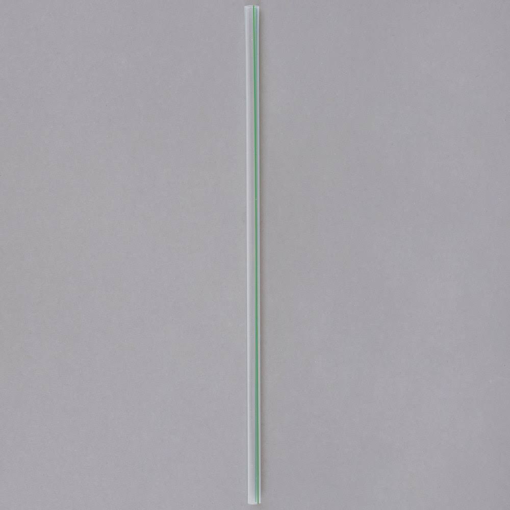 7.75x22 Clear Straw, 9,600-ct. Case L471