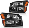 Headlight Assembly for 2002-2006 Chevy Avalanche Black Housing V6376