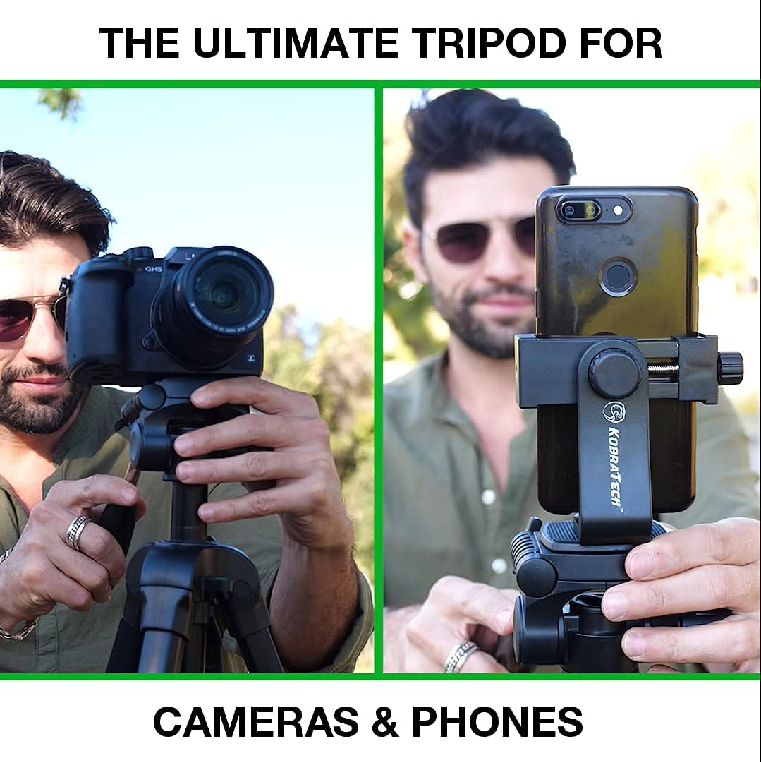 70 Tripod with Bluetooth Remote Shutter, Monopod Pack of 2 I2682