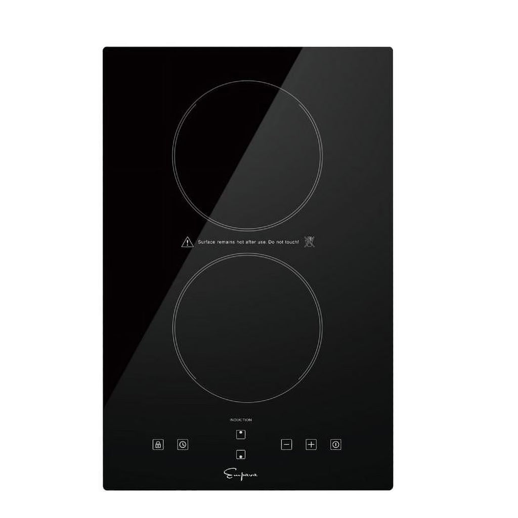 2 Burner Induction Cooktop with Ceramic Glass Surface U284533
