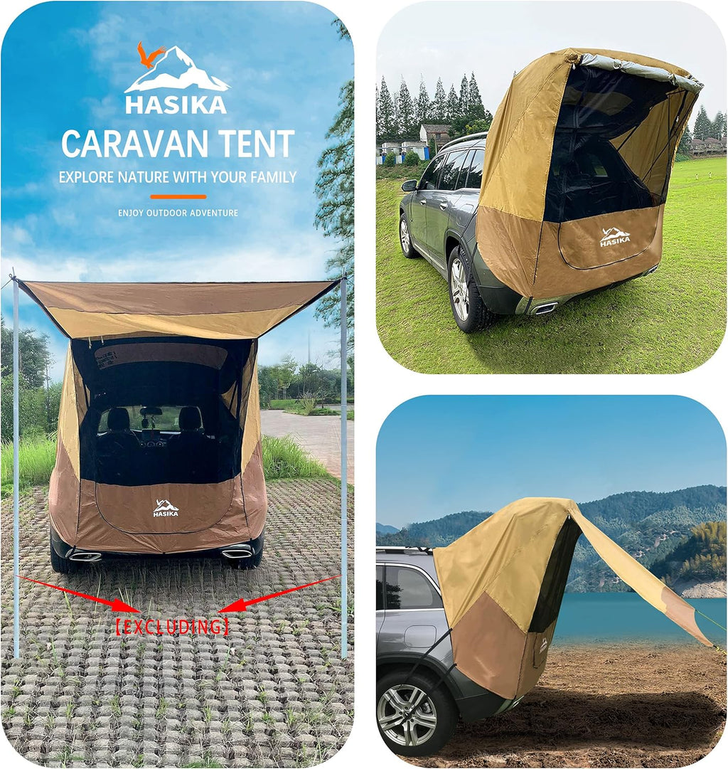 Yellow Waterproof Awning Tent for SUV F897028
