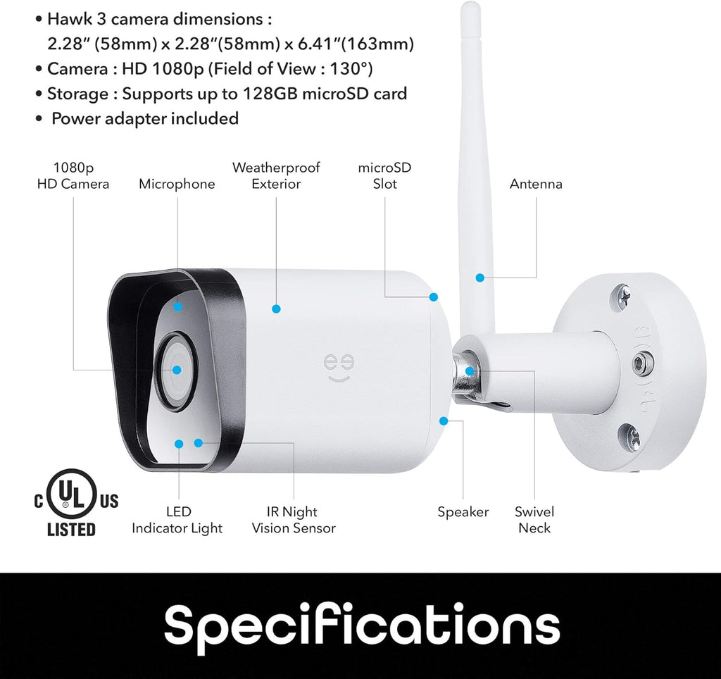 1080p Outdoor Security Camera J6636