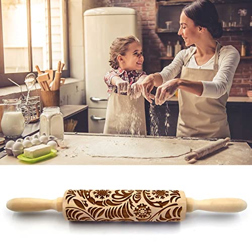 Embossed Rolling Pins H733808