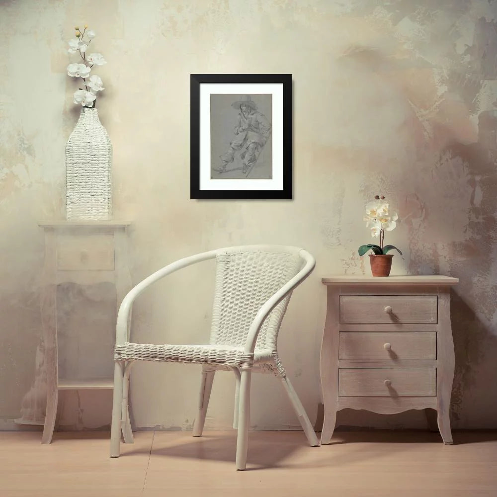 Black Modern Framed Art Print O41905