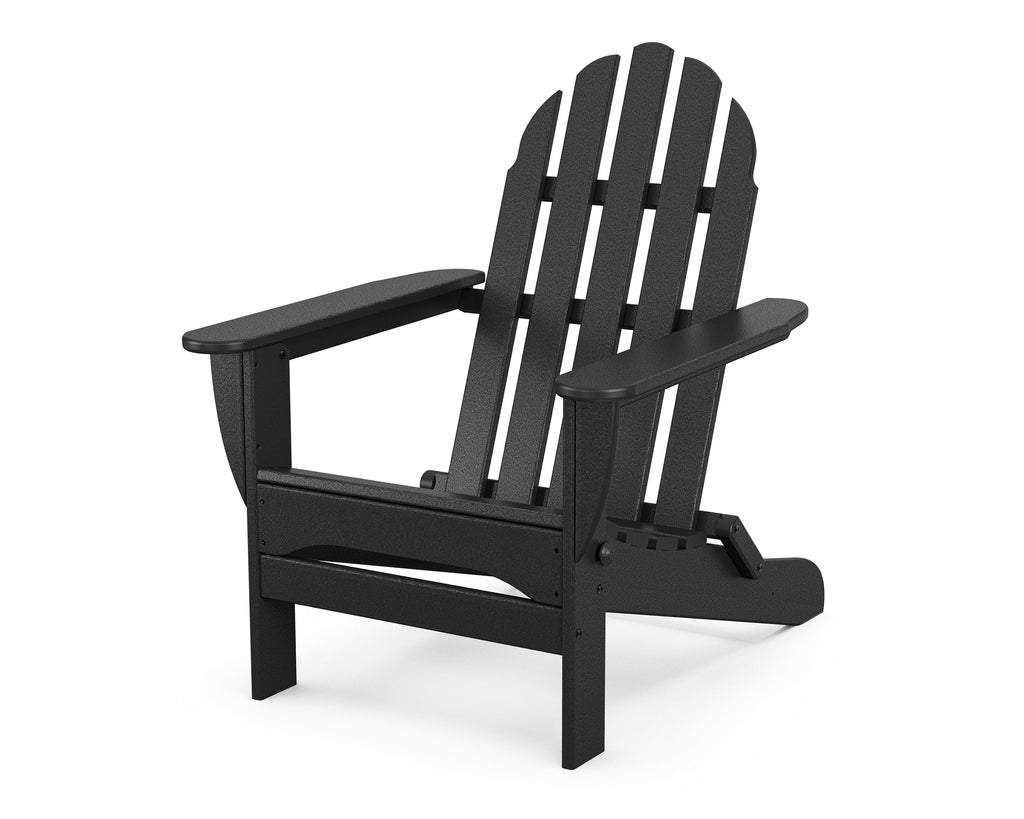 Black 3-Piece Folding Adirondack Set X7878