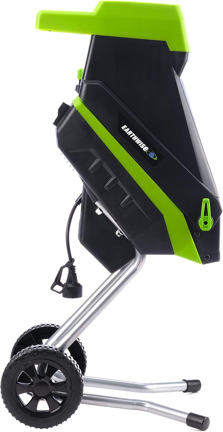 15-Amp Electric Corded Chipper/Shredder with Collection Bag F59991